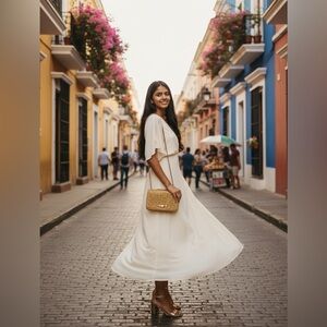 Elegant‎ Cork Chain Shoulder Bag